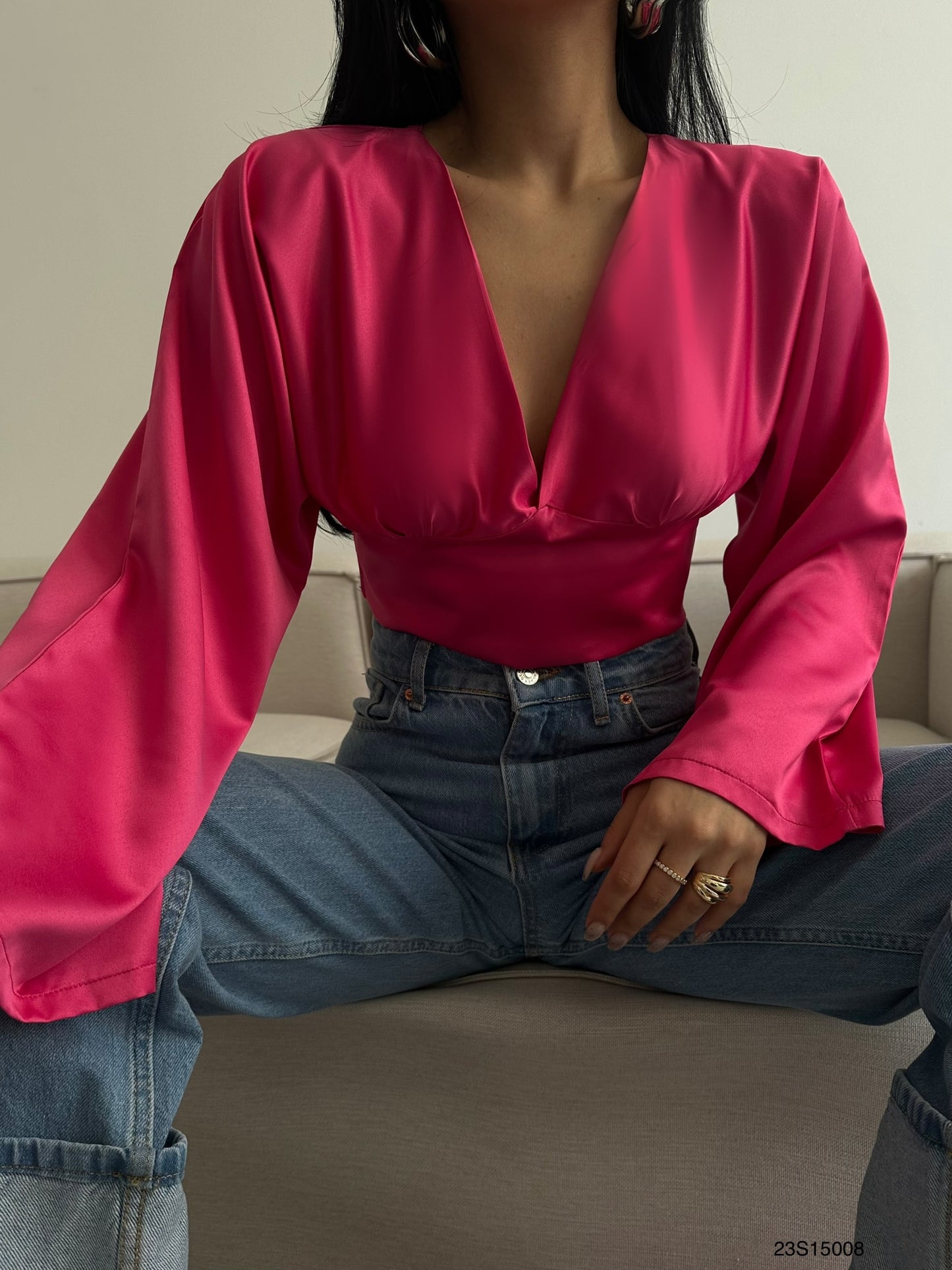 Haut court rose