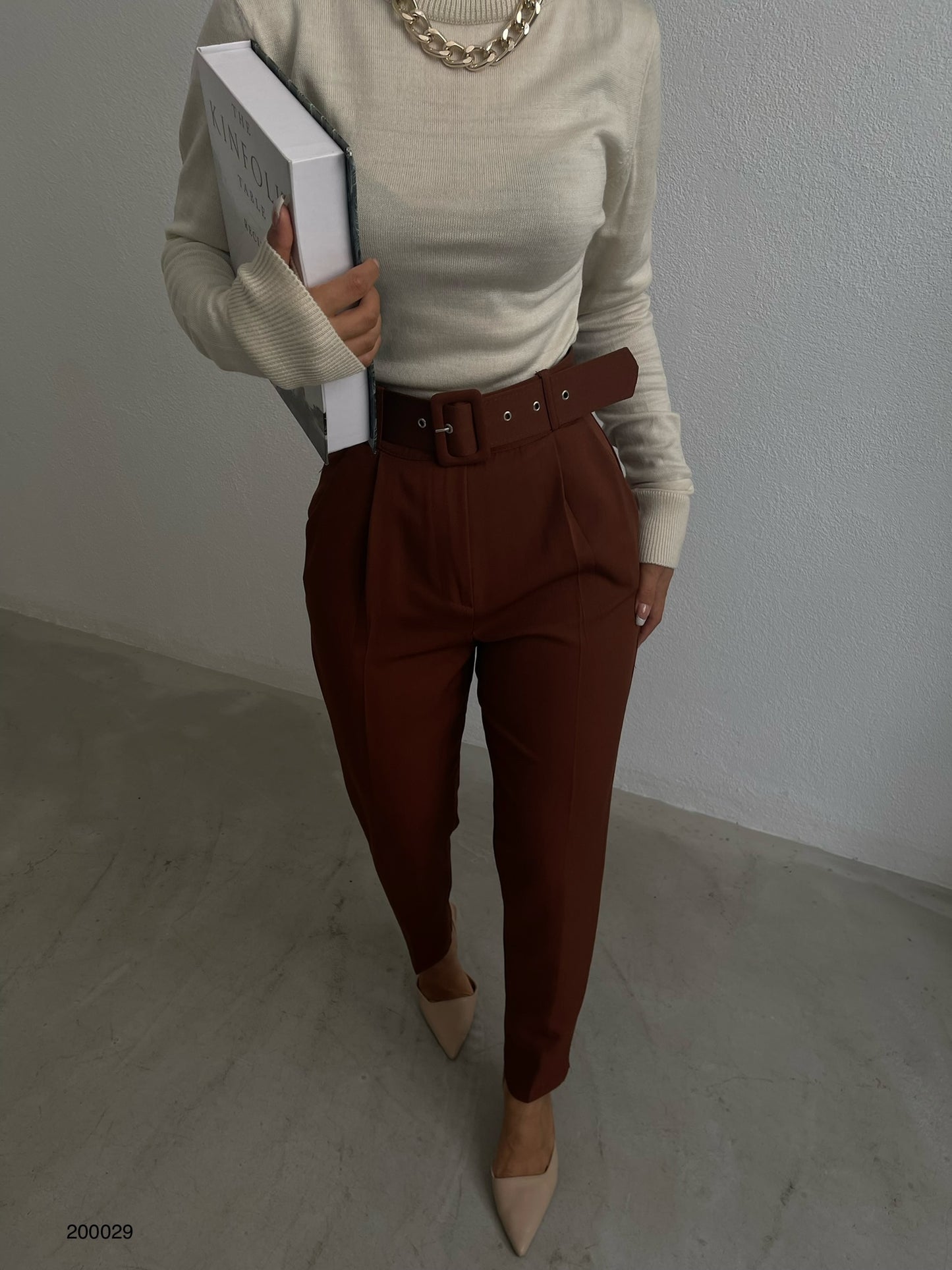 Pantalon marron