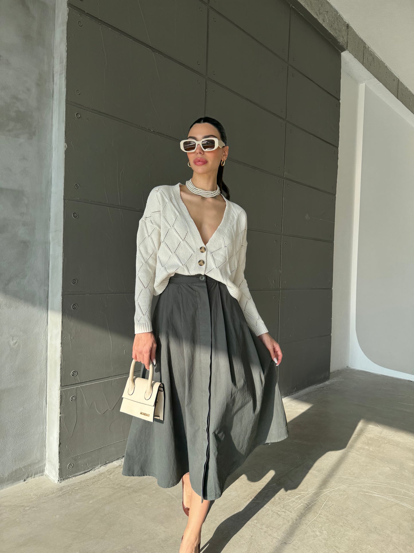 Cardigan crème