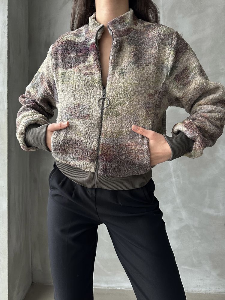 Veste moumoute camouflage