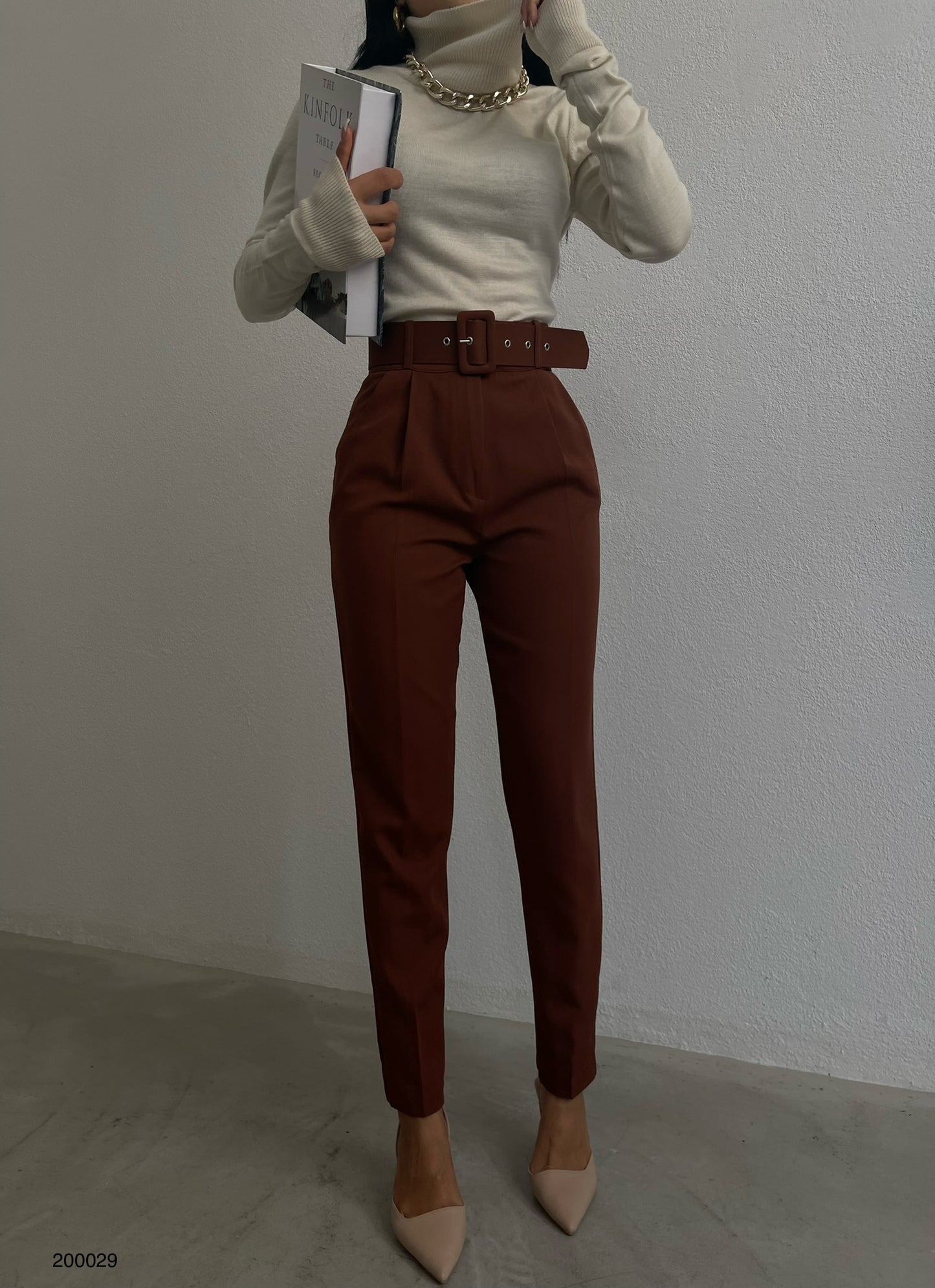 Pantalon marron