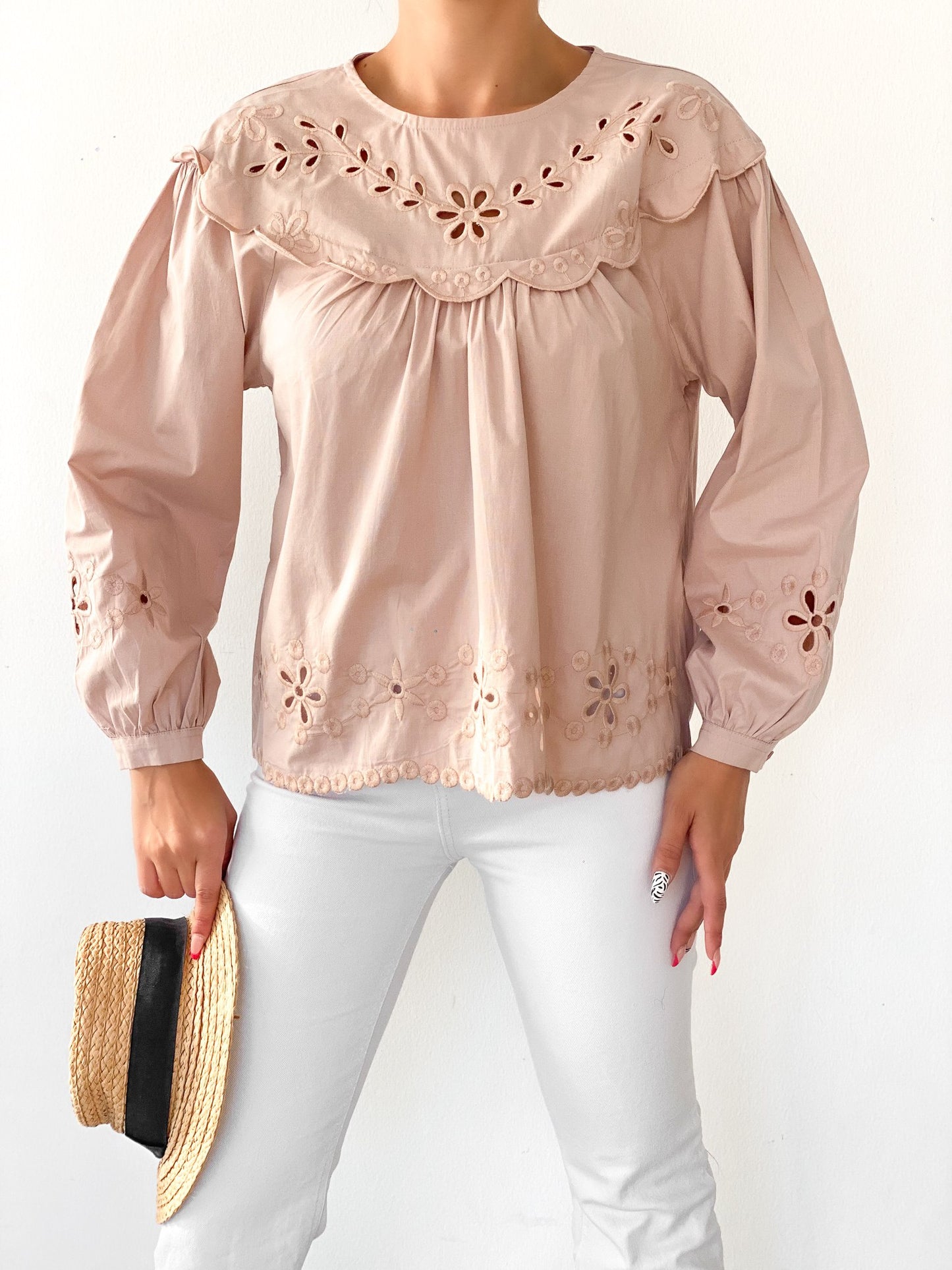 Chemisier beige