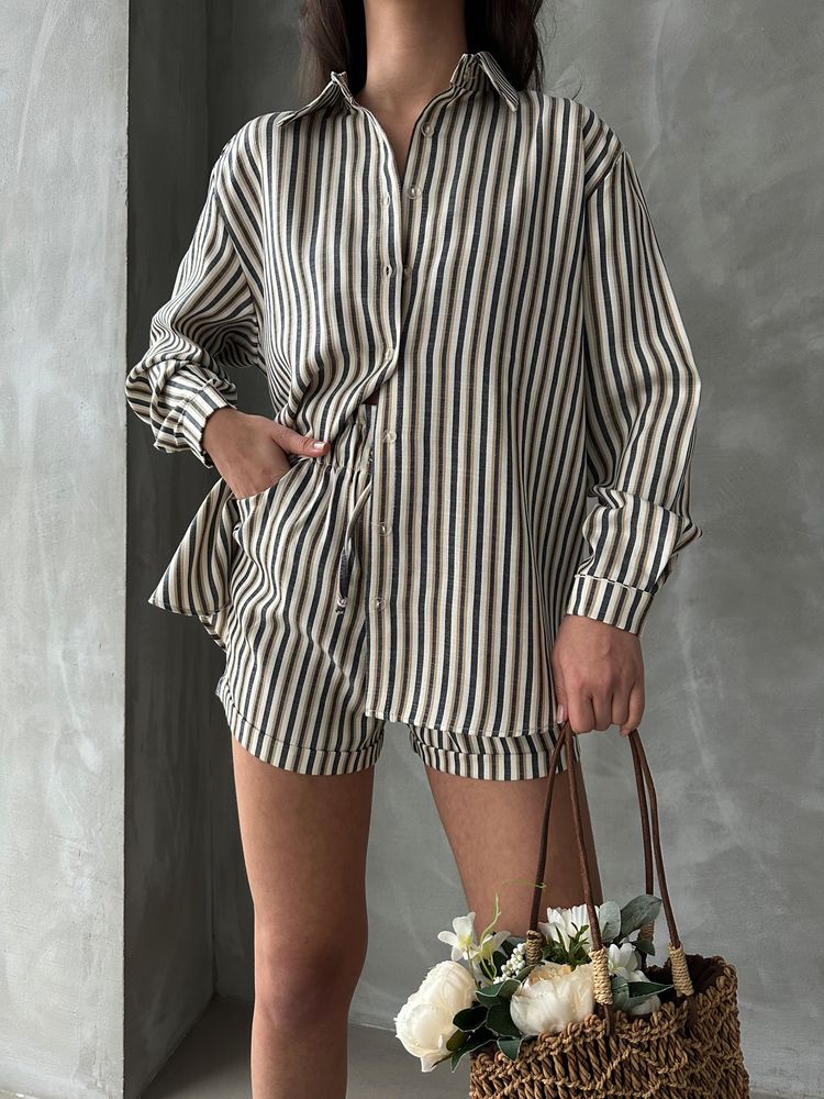 Chemise rayée