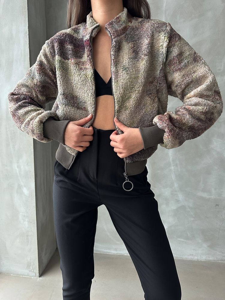Veste moumoute camouflage