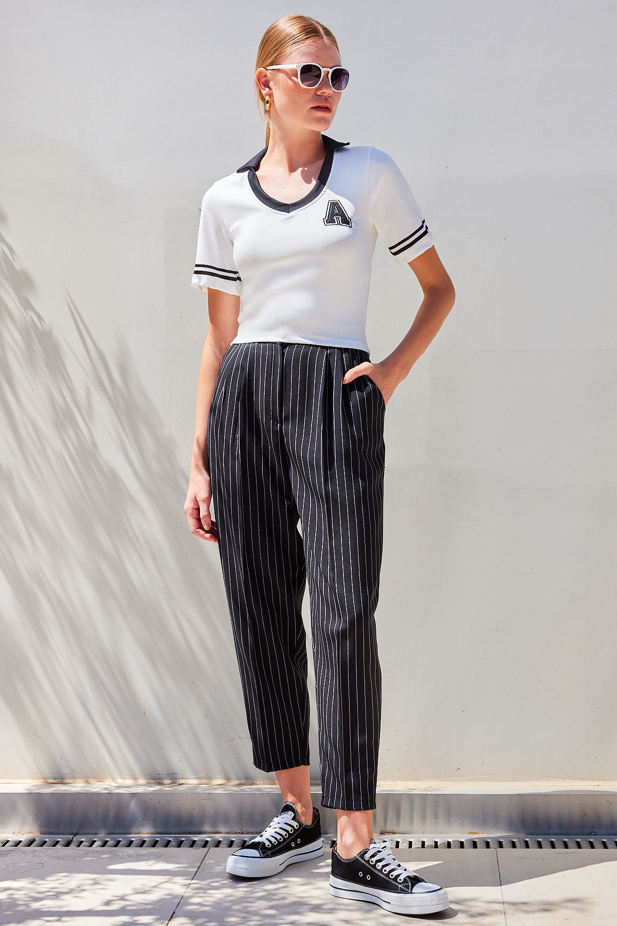 528 - polo blanc