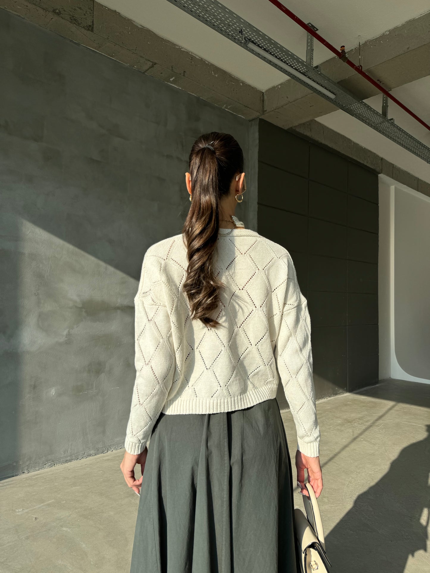 Cardigan crème