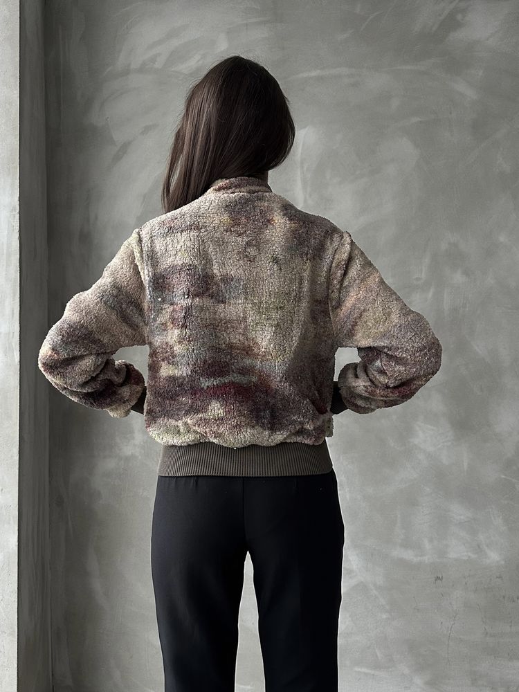 Veste moumoute camouflage