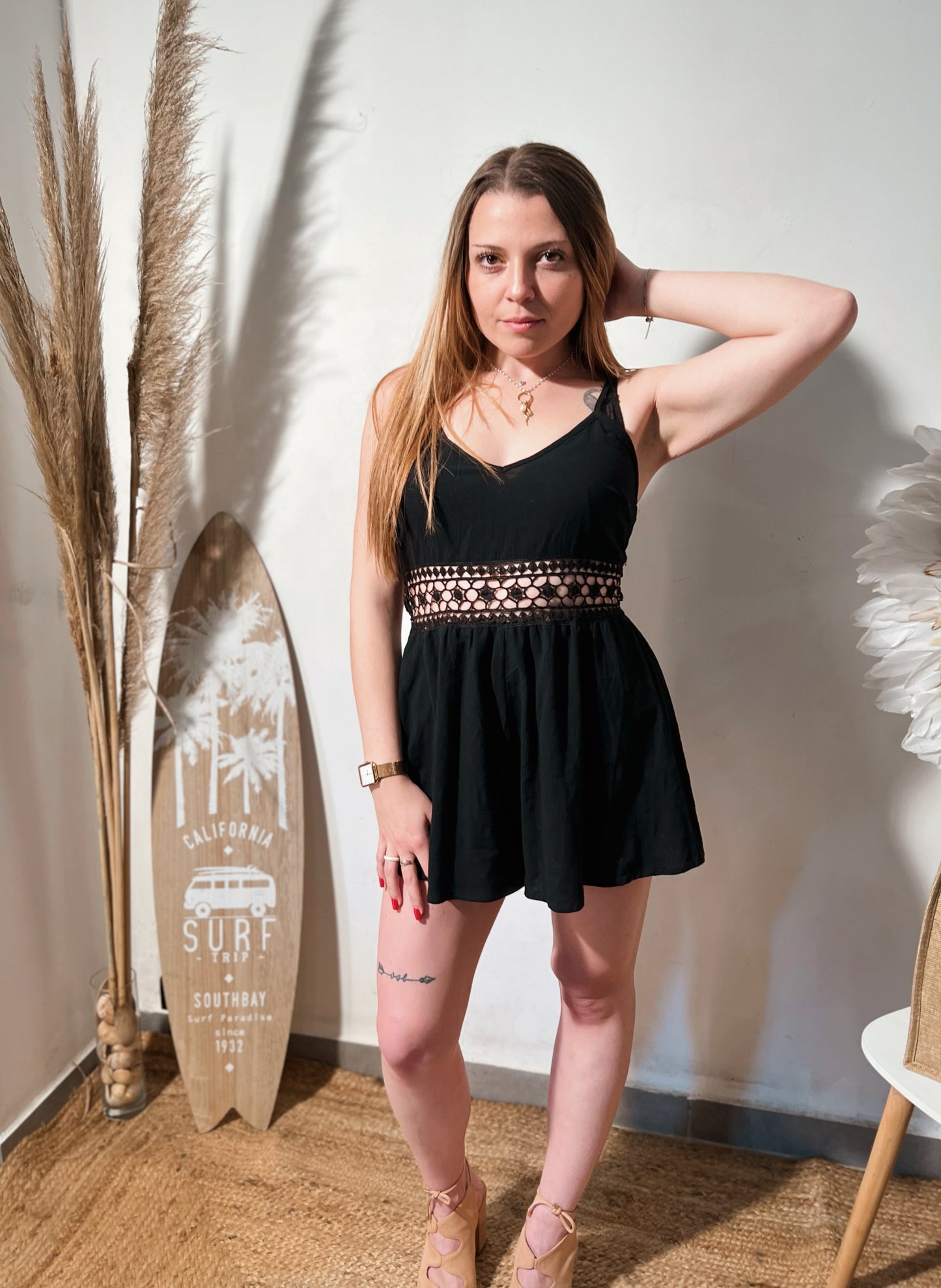 Combishort noire
