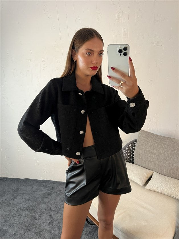 Veste noire Adriana