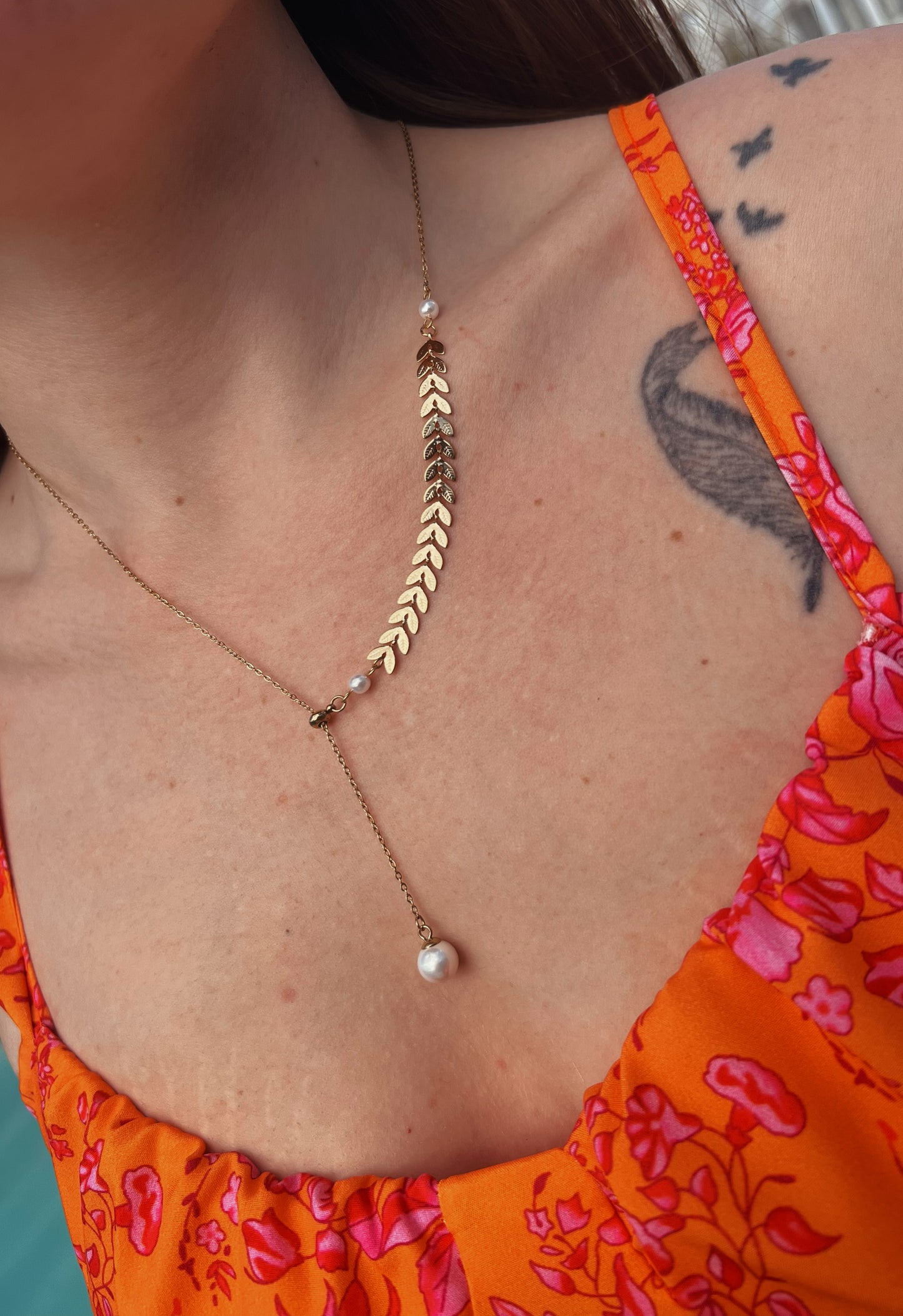Collier acier Maya