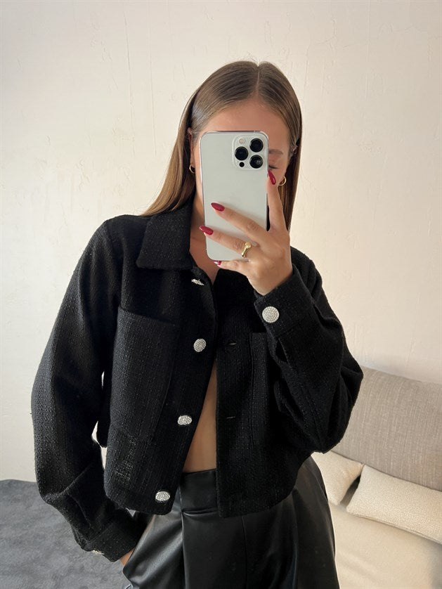 Veste noire Adriana