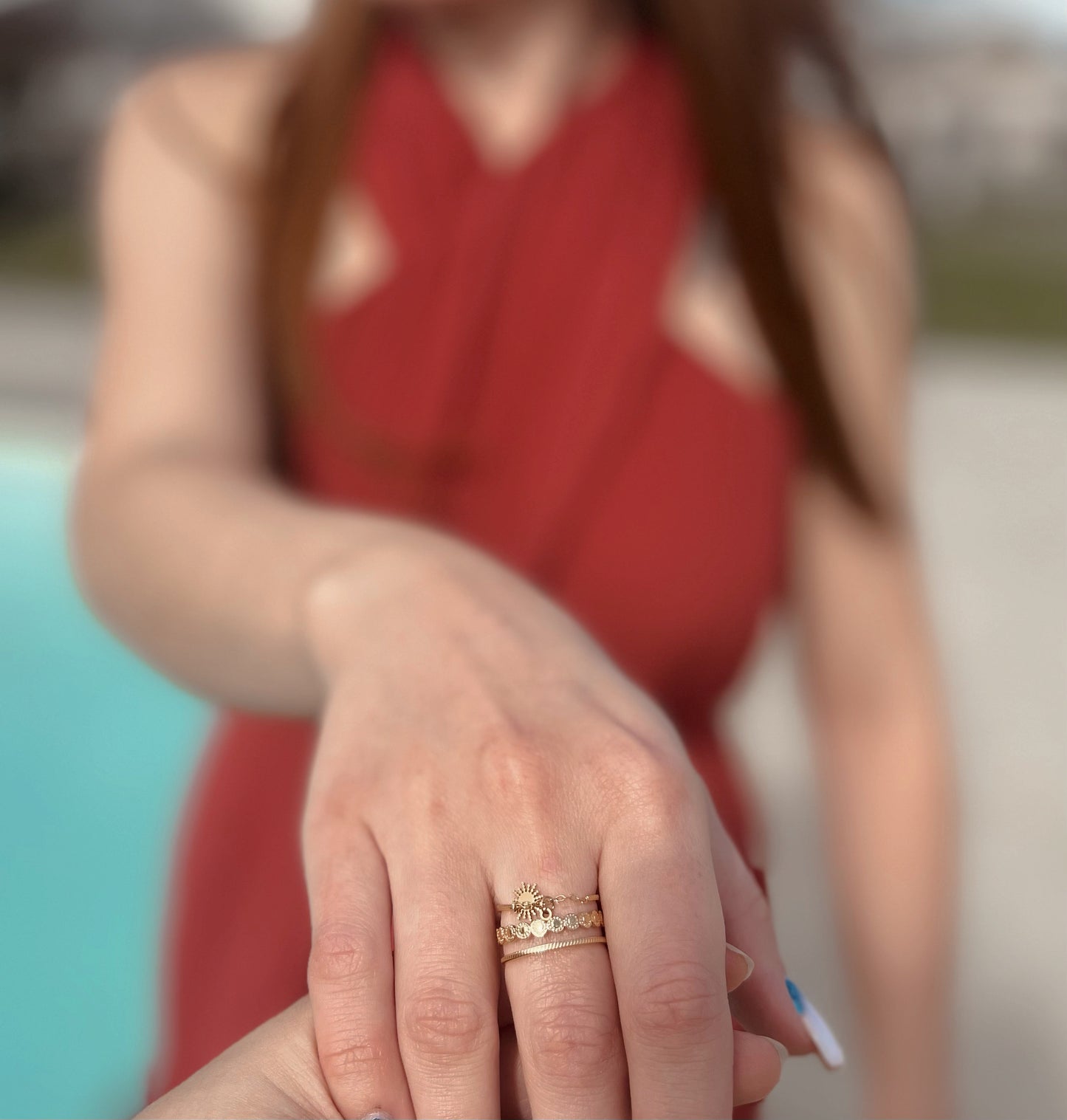 Bague acier Joy