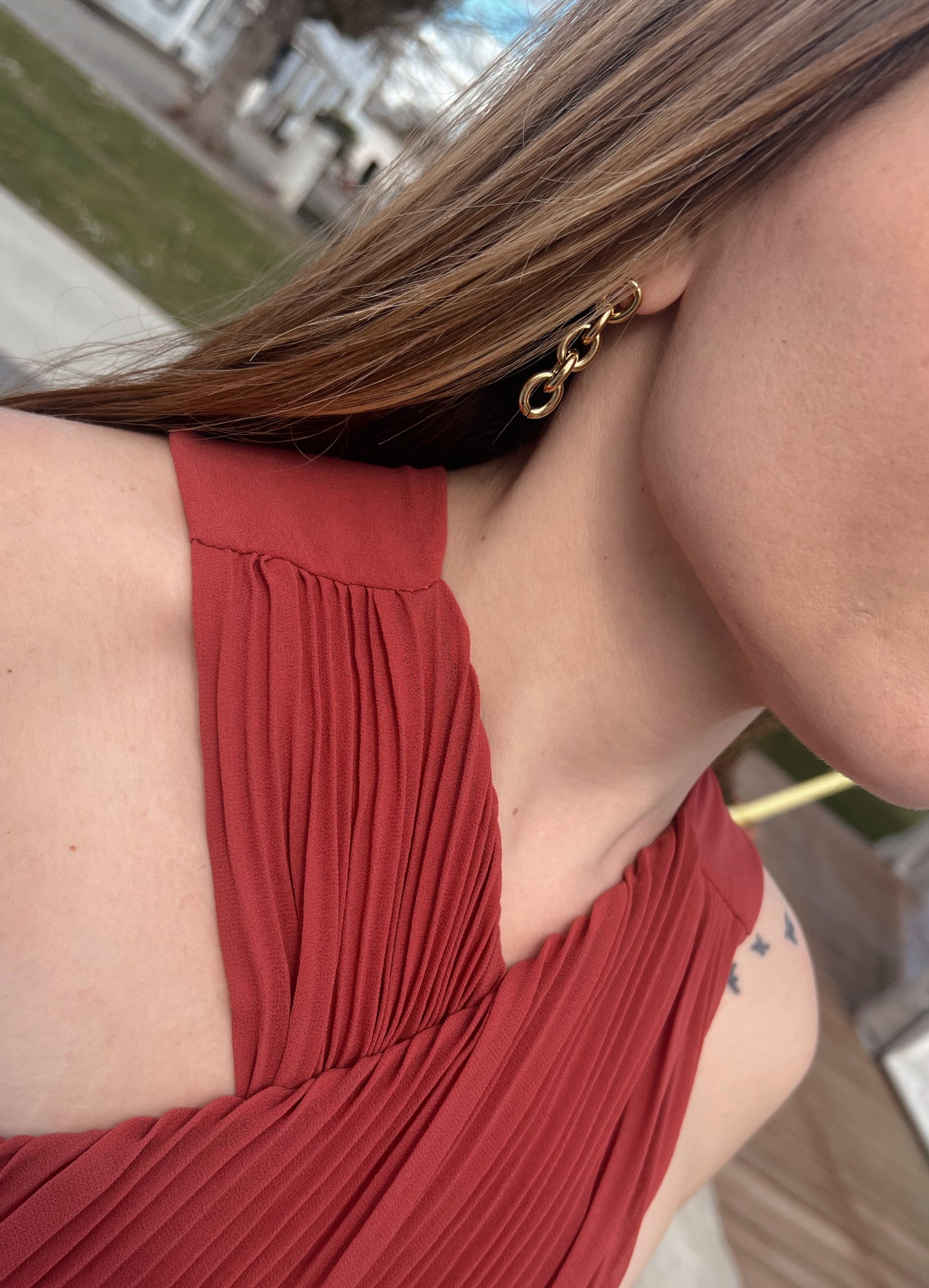 Boucles d'oreilles acier Sierra