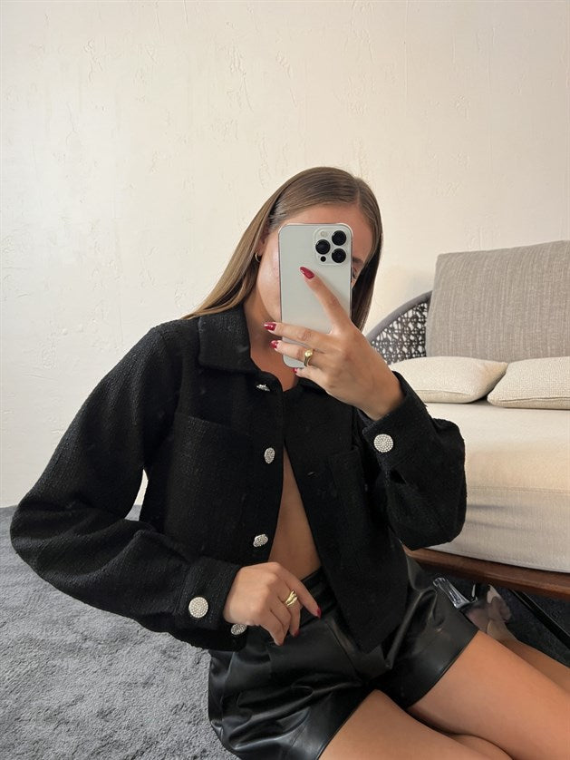 Veste noire Adriana