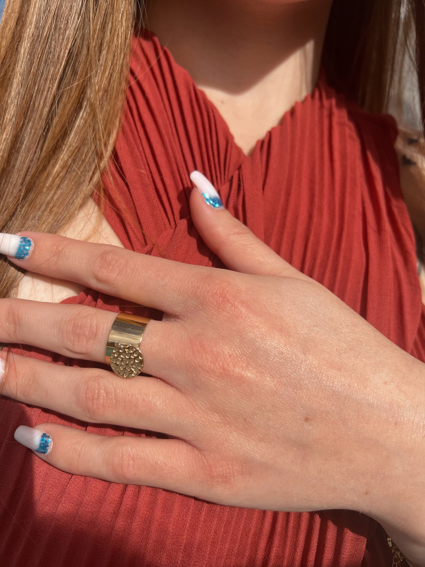 Bague acier Célia