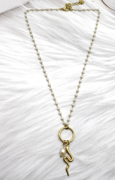 Collier acier Manon