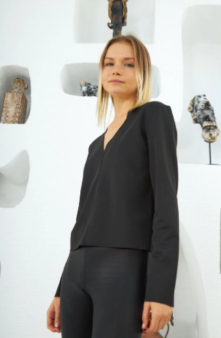 Blouse noire Alex