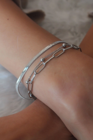 Bracelets acier Rita