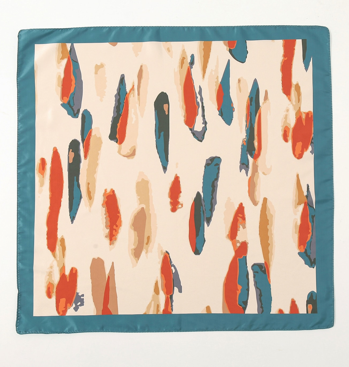 Foulard à imprimé coloré