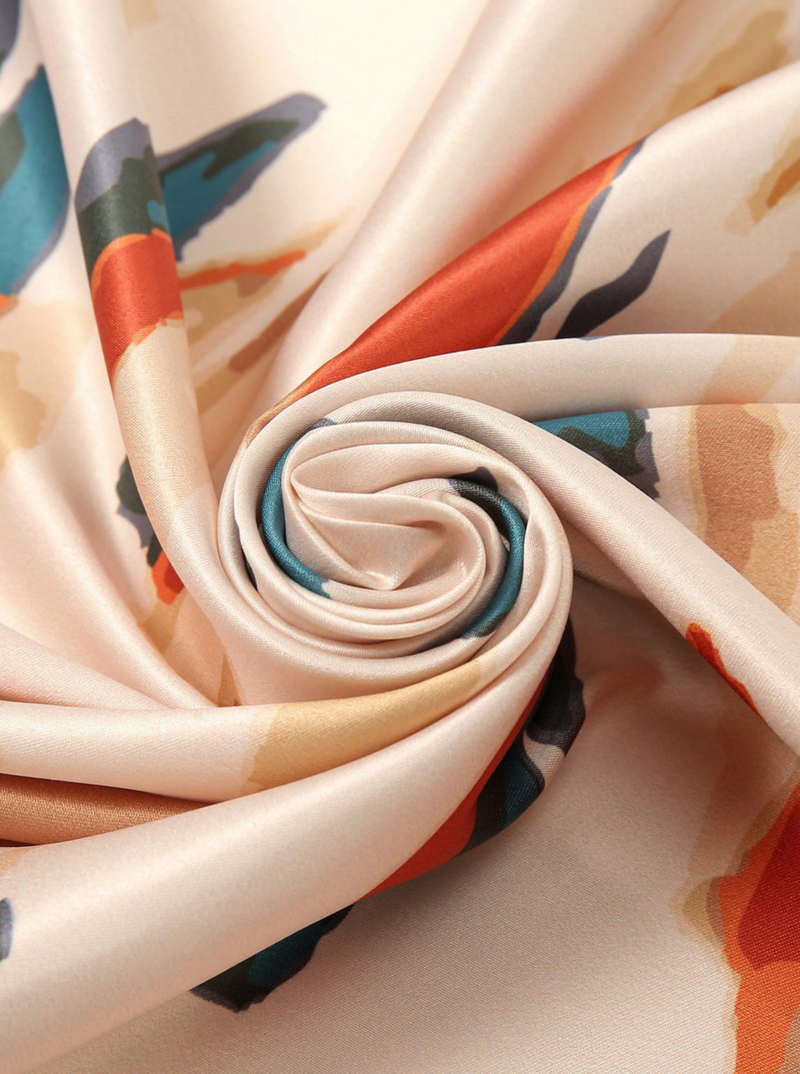 Foulard à imprimé coloré