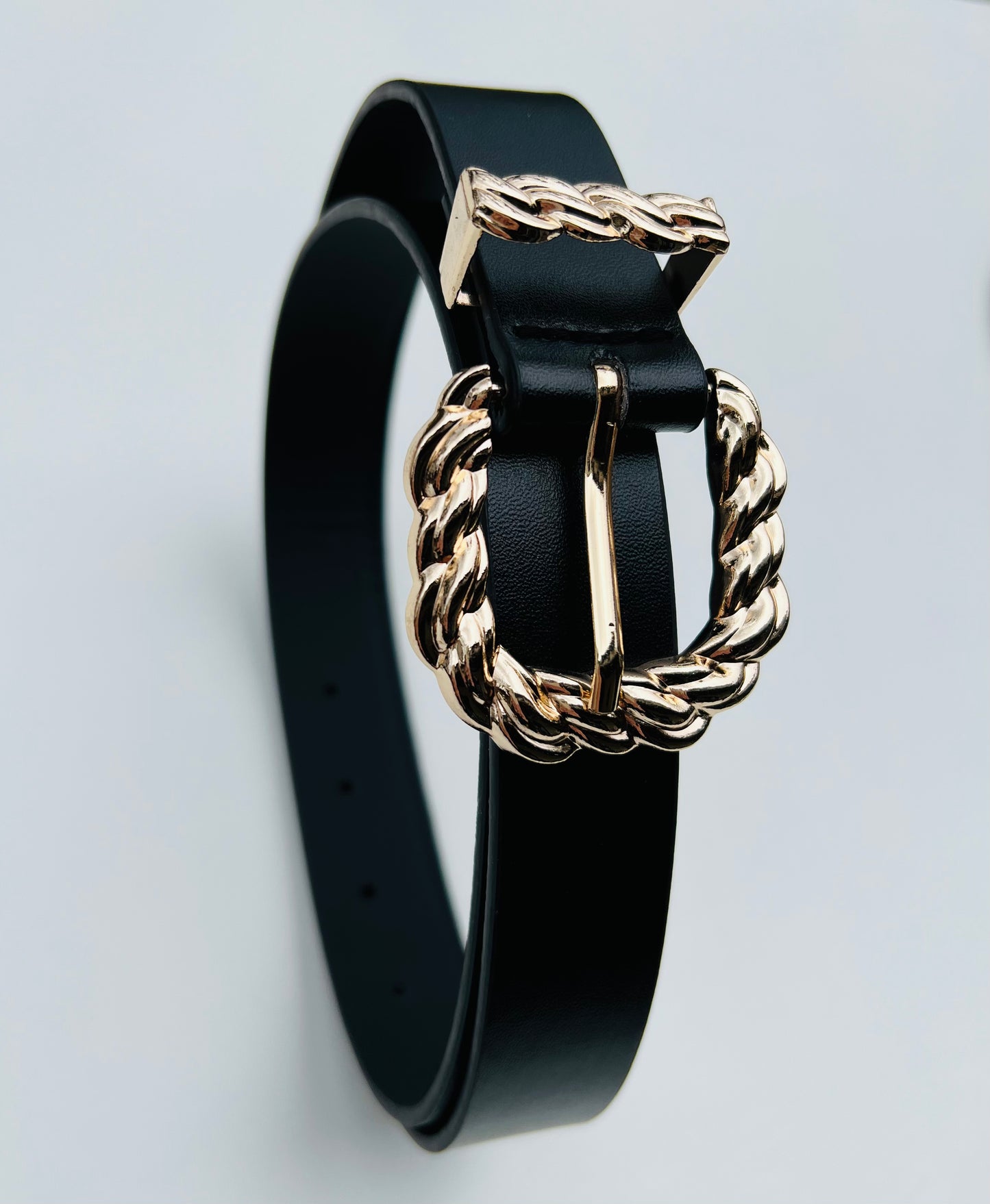 Ceinture noire et doré