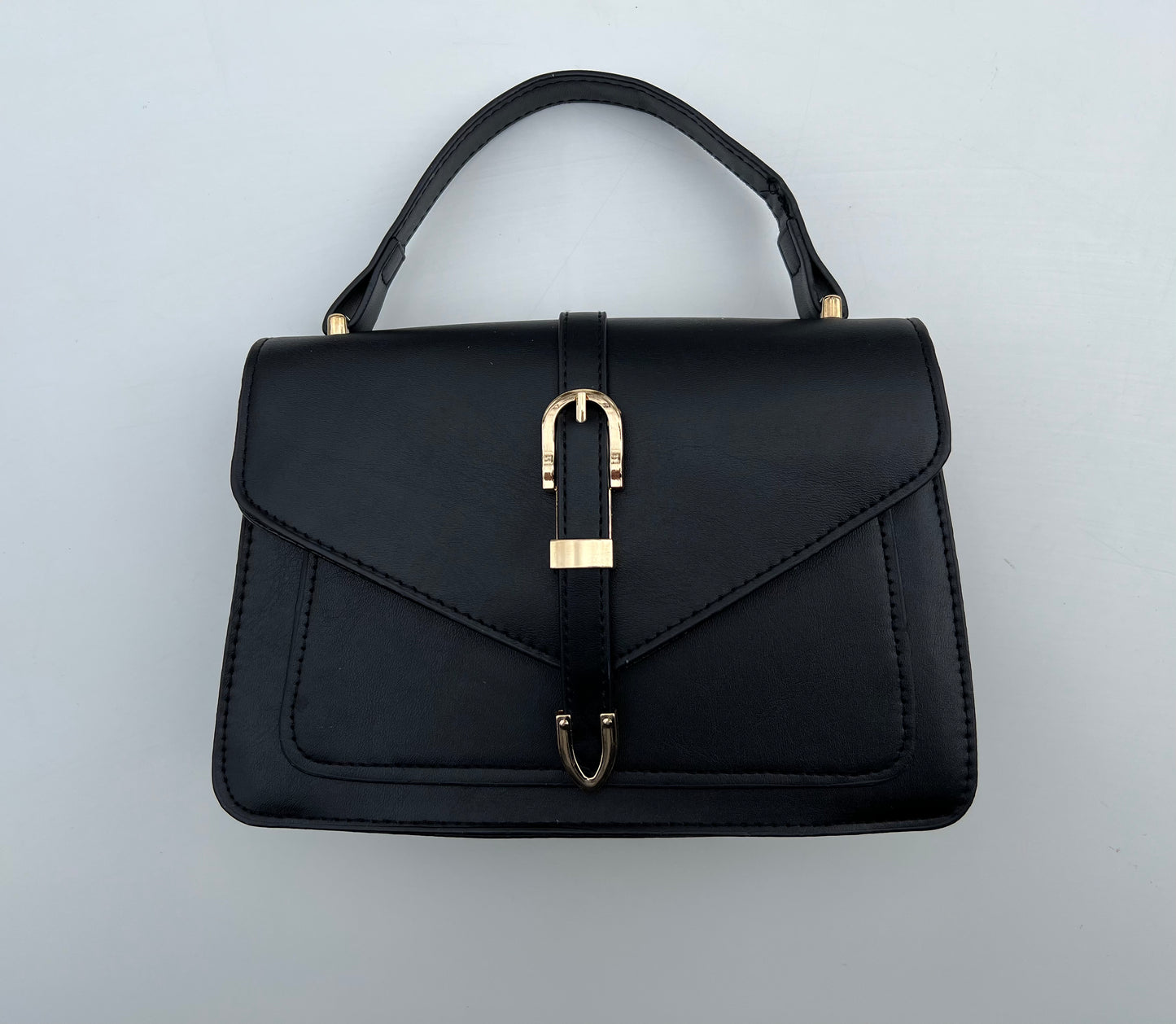 Sac cartable noir et doré