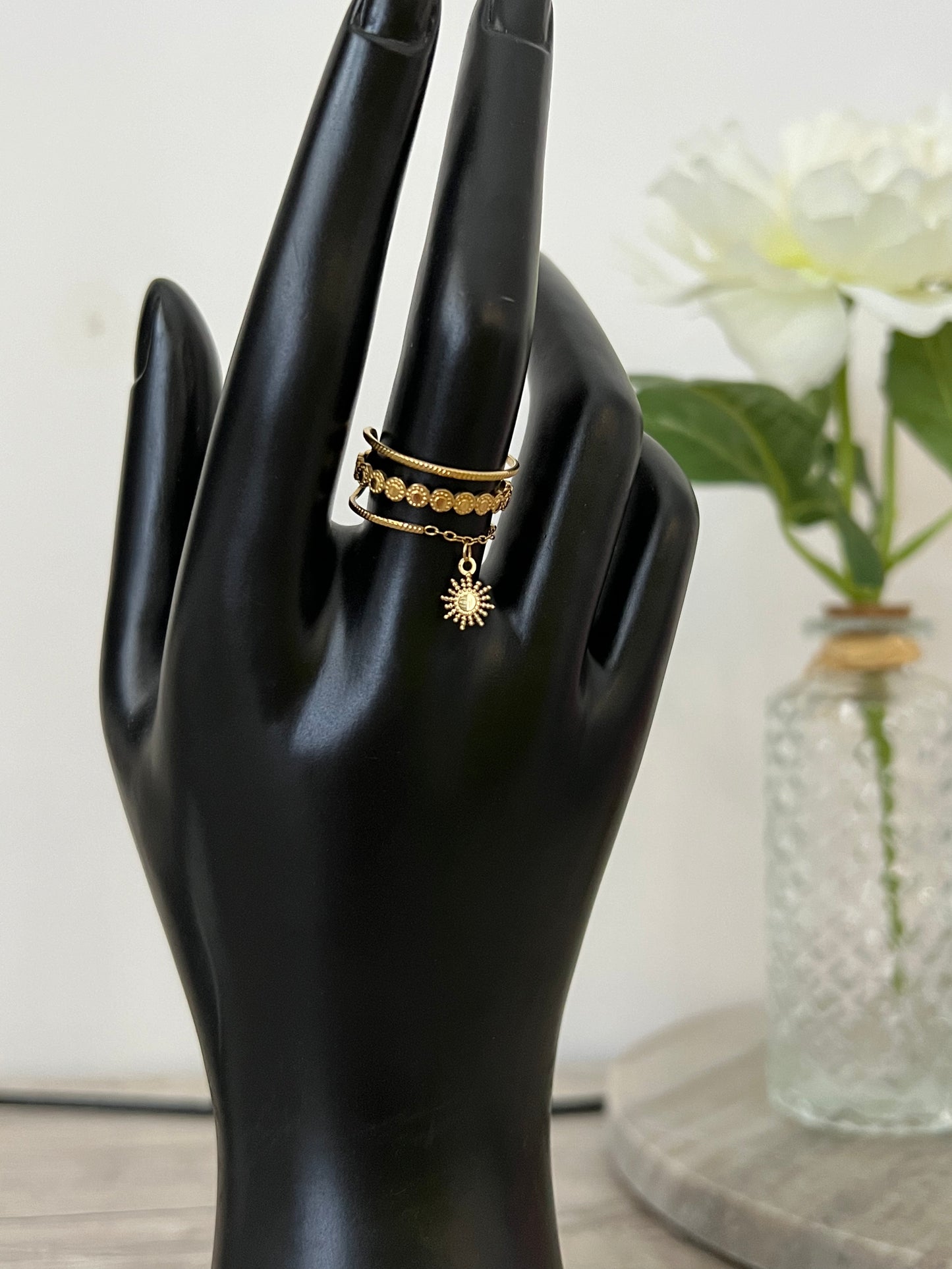 Bague acier Joy
