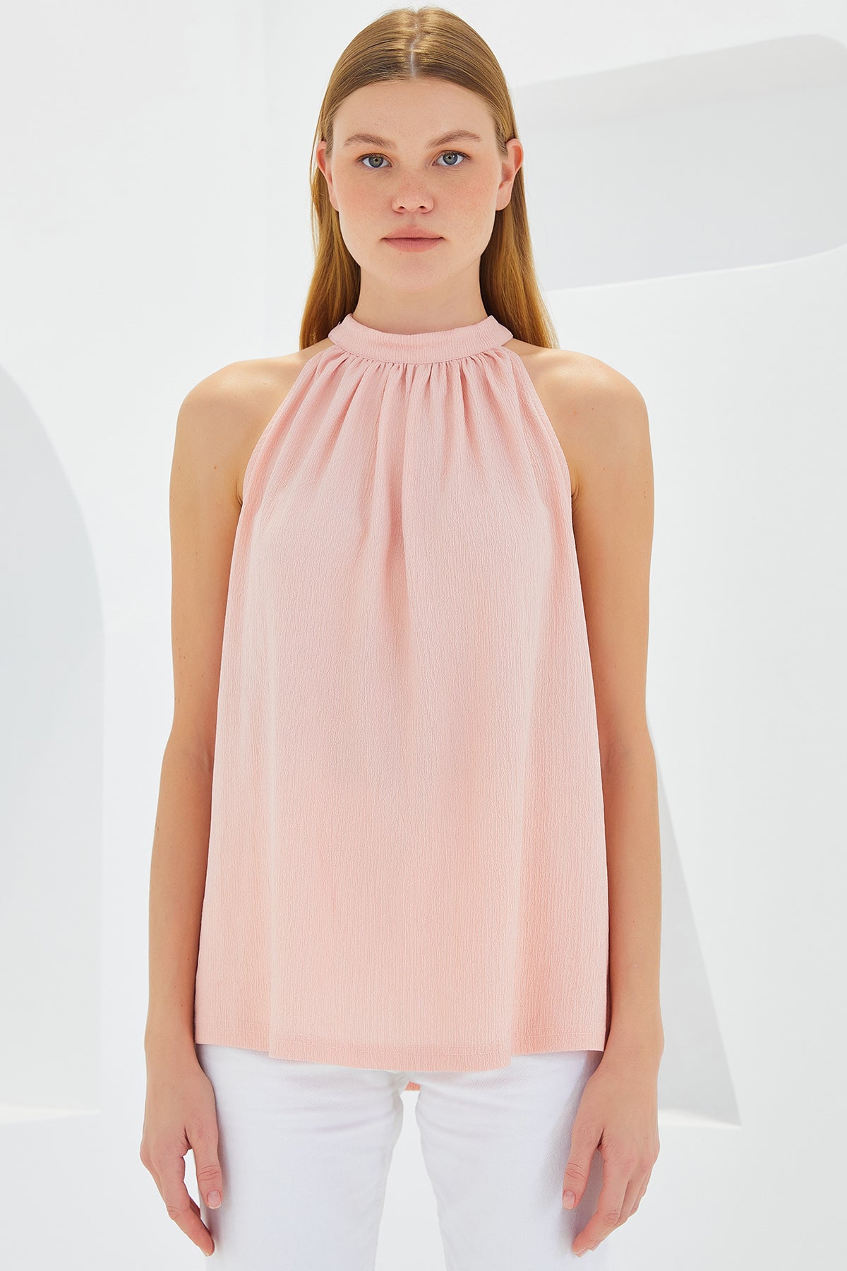 546 - Débardeur rose pale