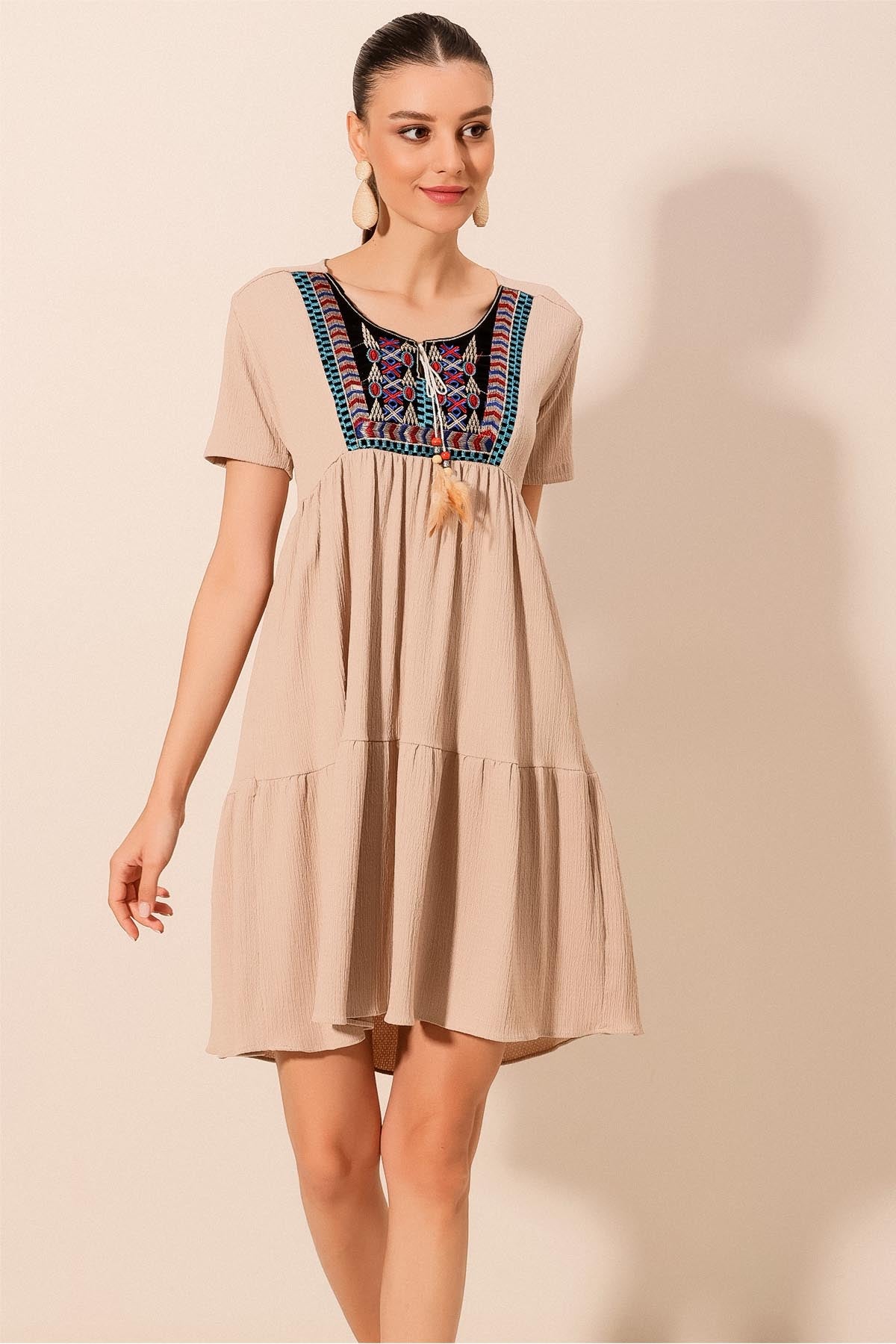 Robe à motifs