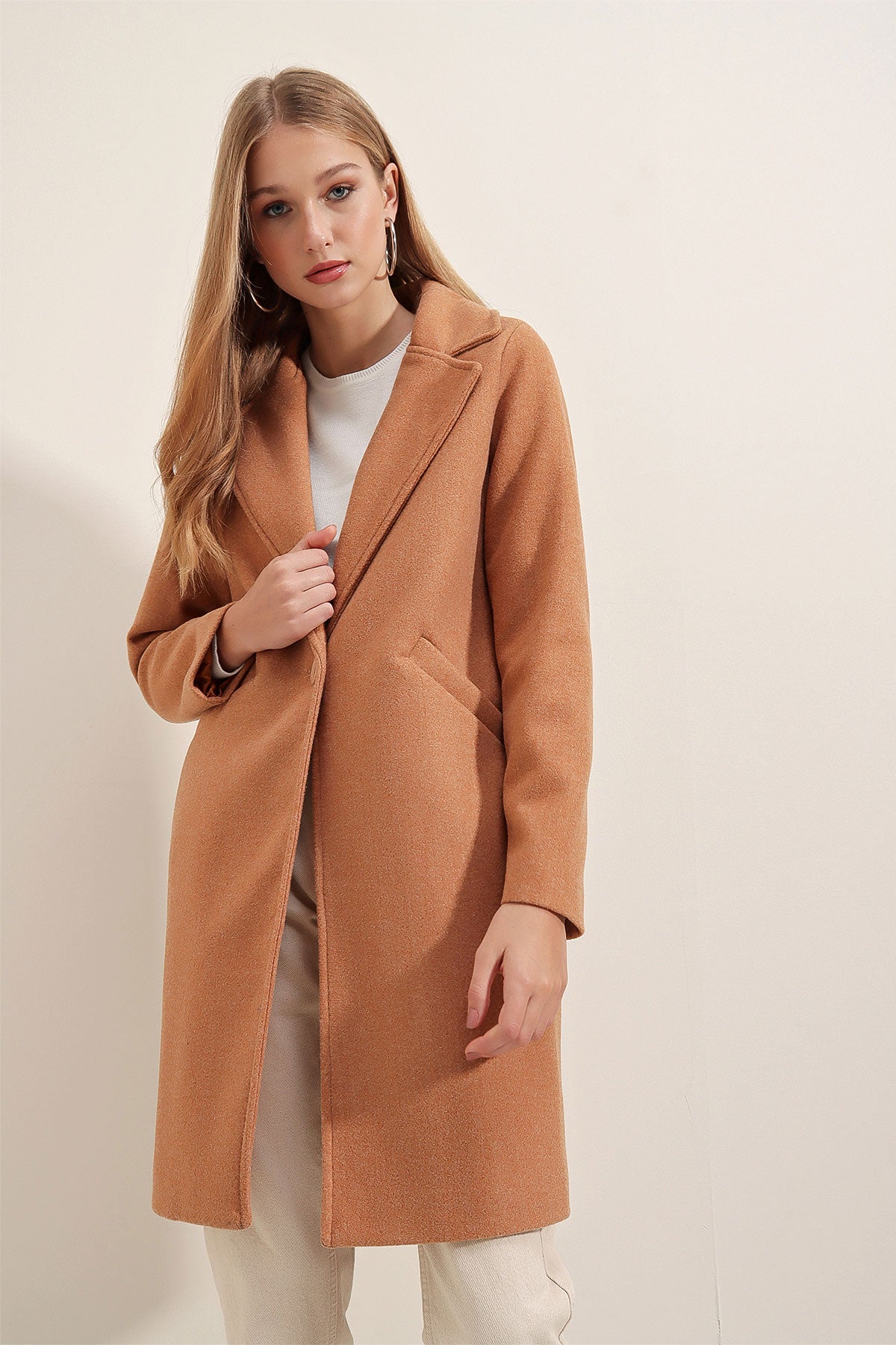 Manteau beige