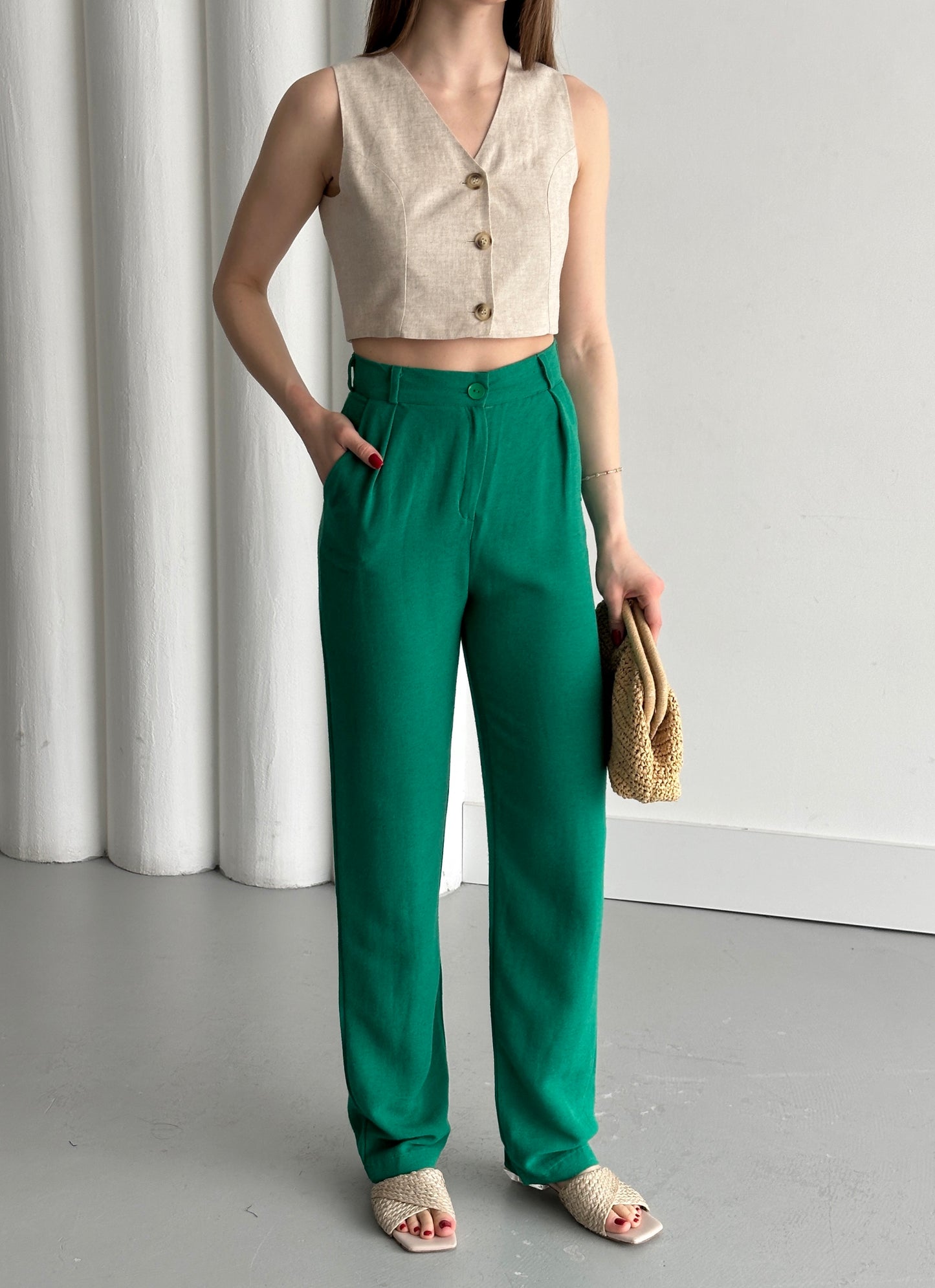570 - Pantalon vert