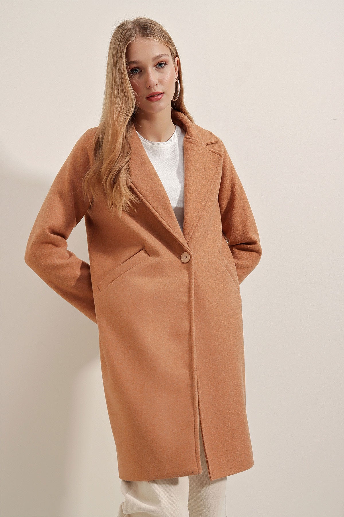 Manteau beige