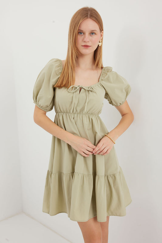 530 - Robe patineuse verte