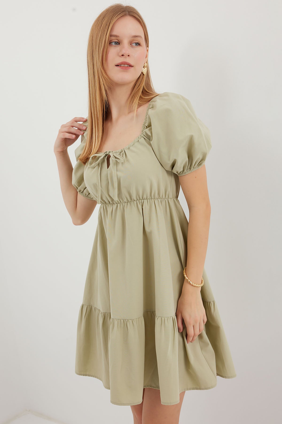 530 - Robe patineuse verte