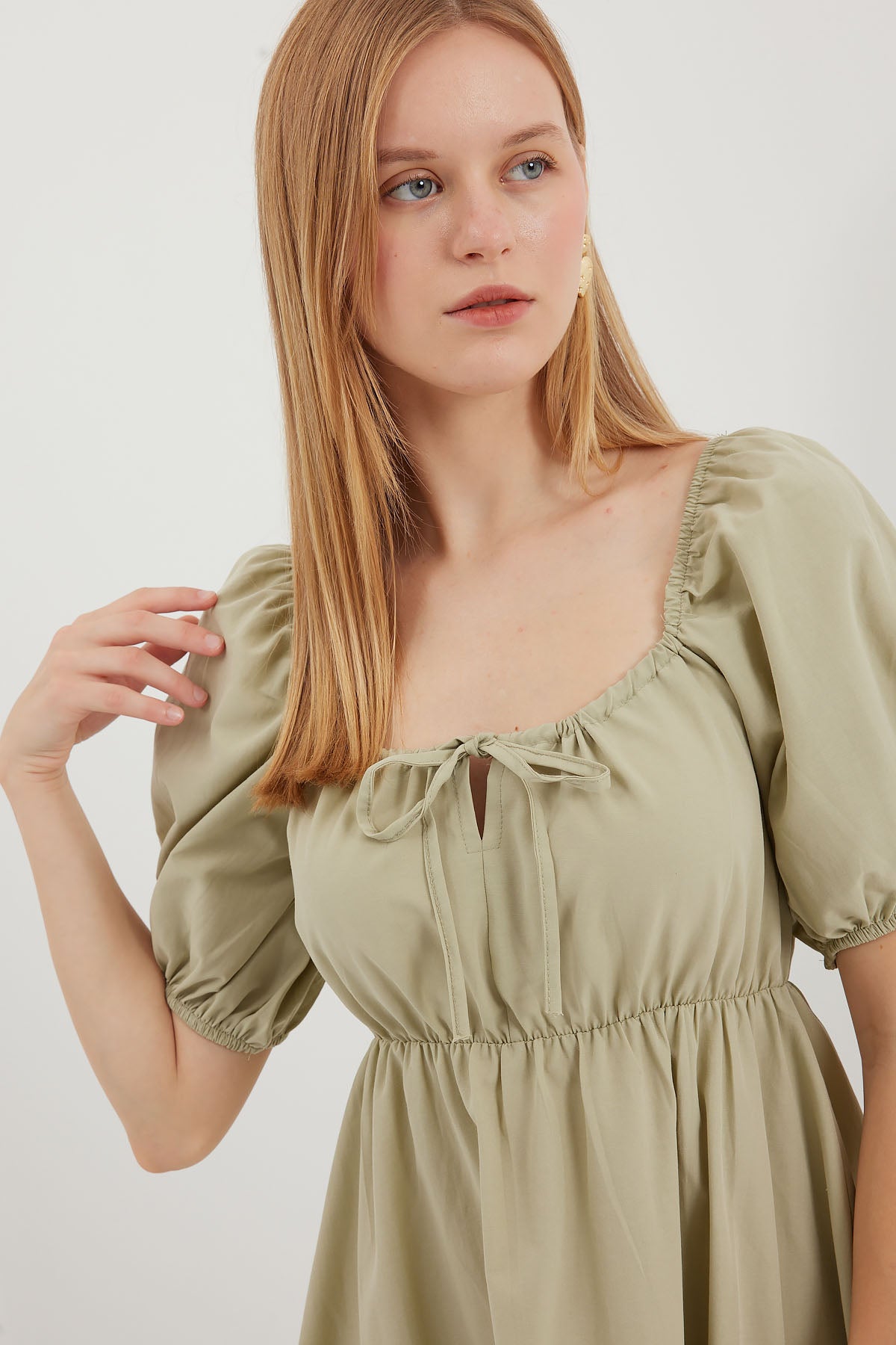 530 - Robe patineuse verte