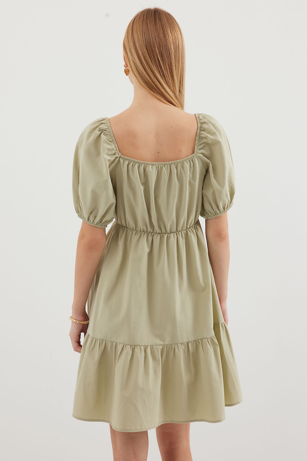 530 - Robe patineuse verte