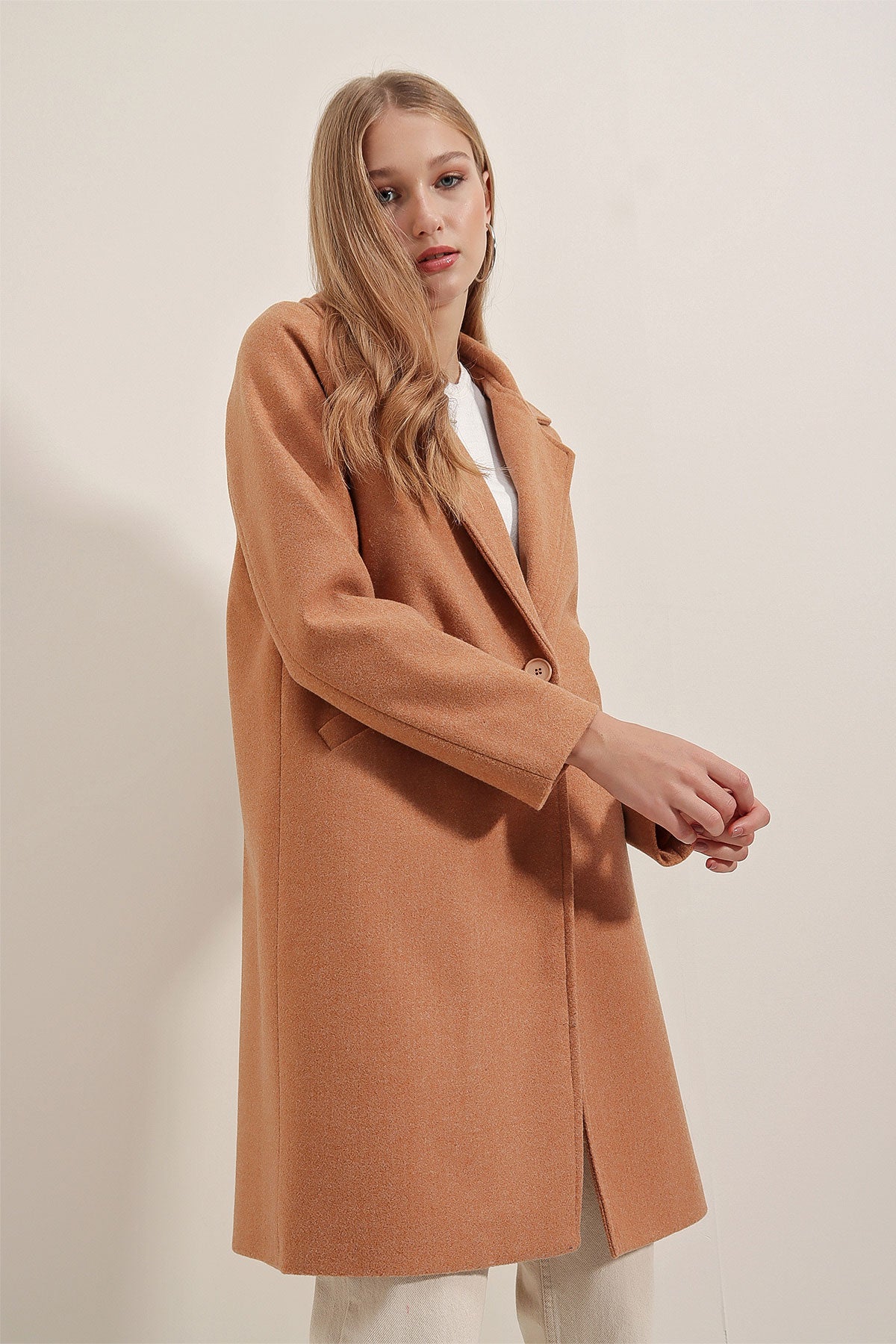 Manteau beige