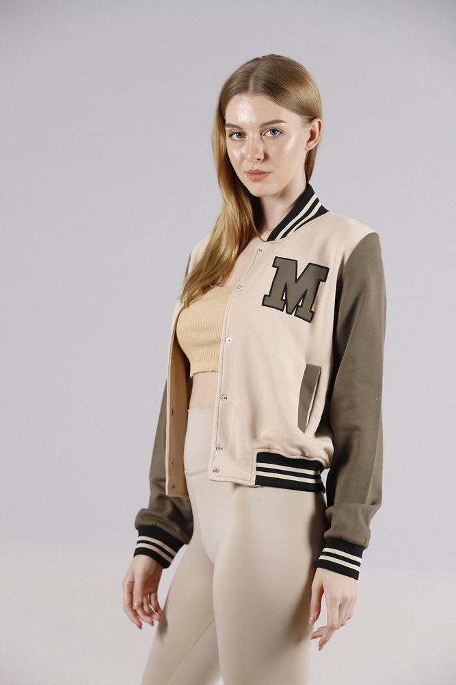 Bomber kaki/beige
