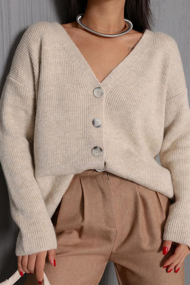 Pantalon carotte camel + ceinture