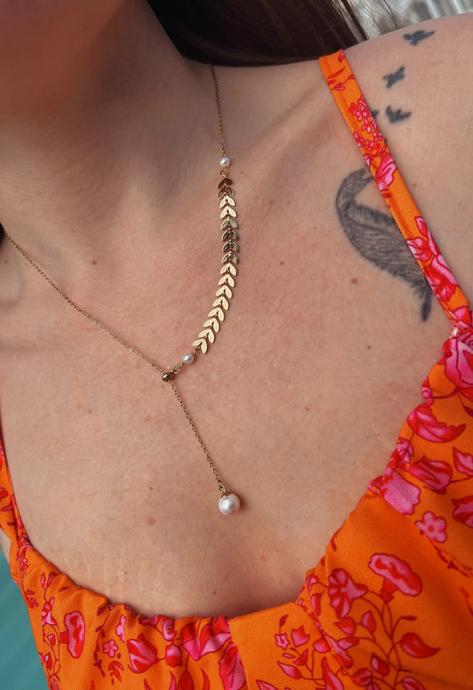 Collier acier Maya