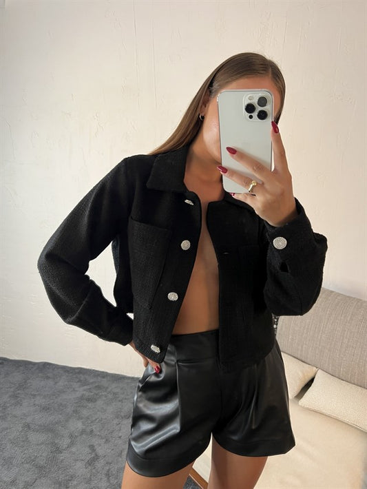 Veste noire Adriana