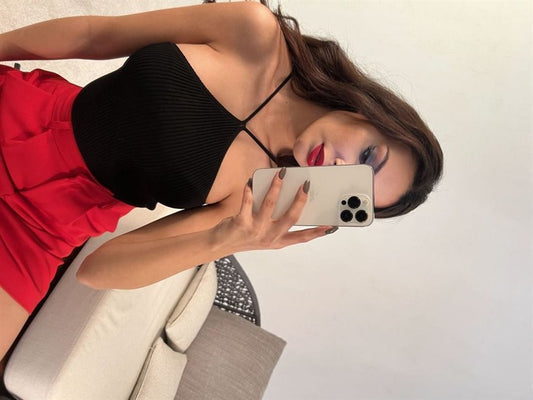 Top noir Maria