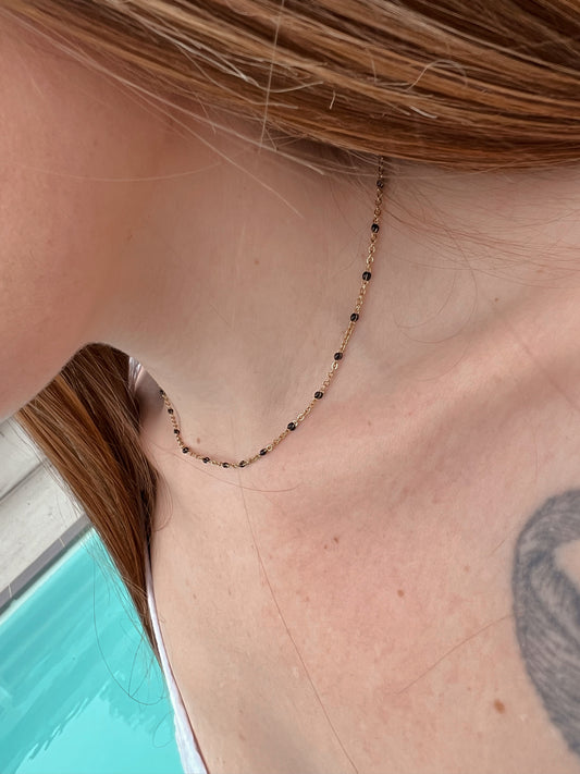Collier acier Lise