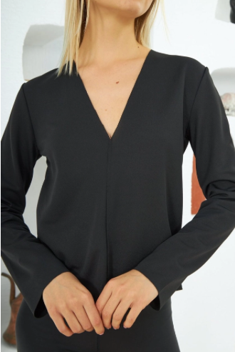 Blouse noire Alex