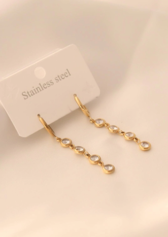 Boucles d'oreilles acier Kimberly