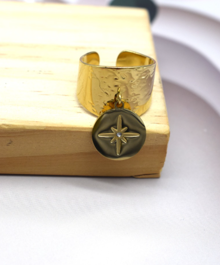 Bague acier Alix