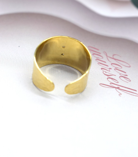 Bague acier Kate