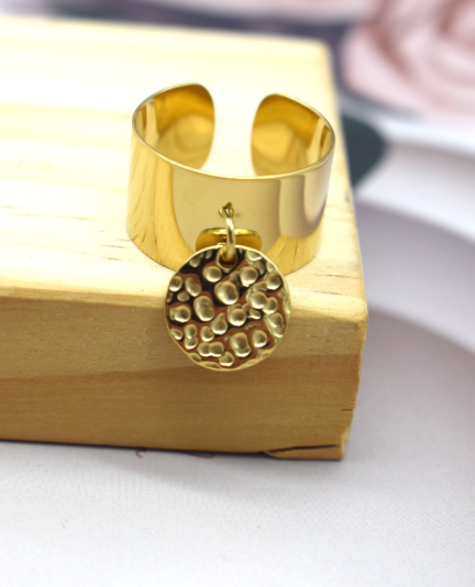 Bague acier Célia