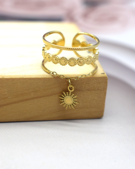 Bague acier Joy
